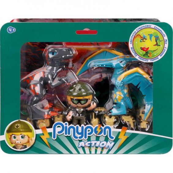 Wild Pack con Dinosaurios de Pinypon Action