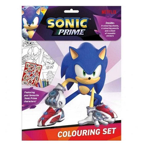 Set para Colorear Sonic