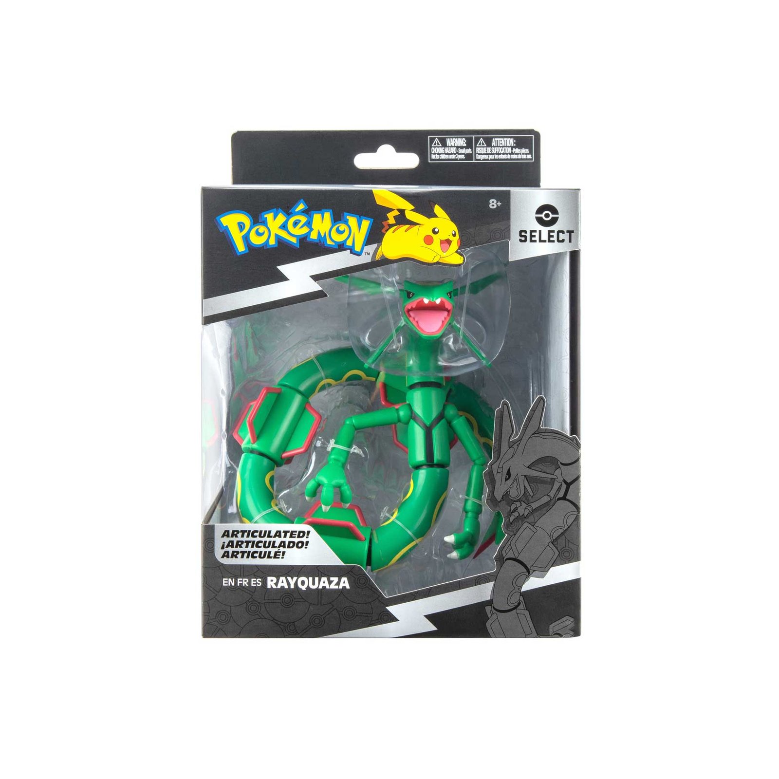 Pokémon Figura Articulada Rayquaza 15 cm