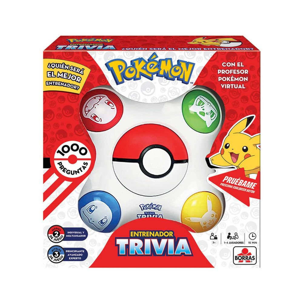 Juego Pokémon Entrenador Trivia