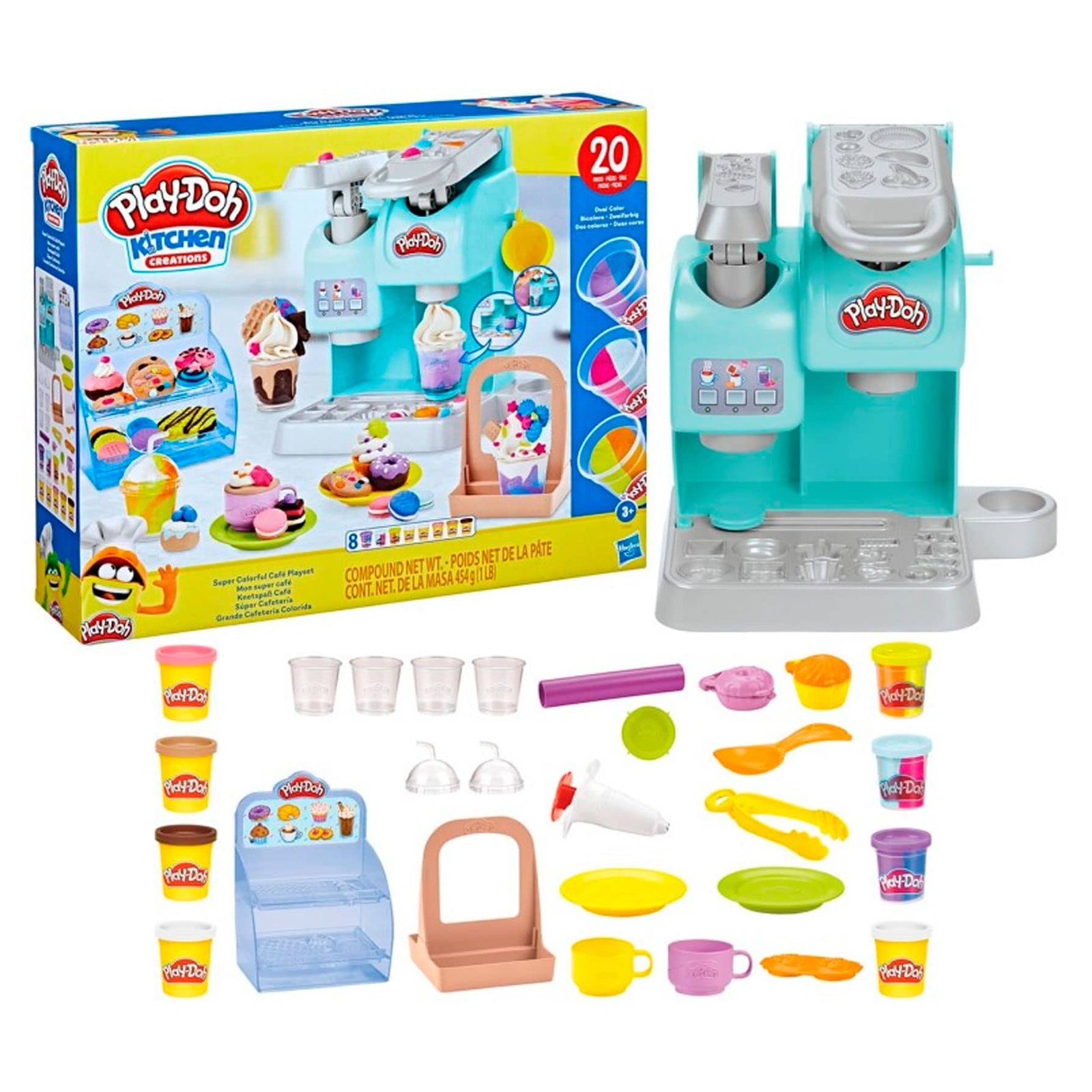 Play-Doh Cafetería Super Colorida Playset