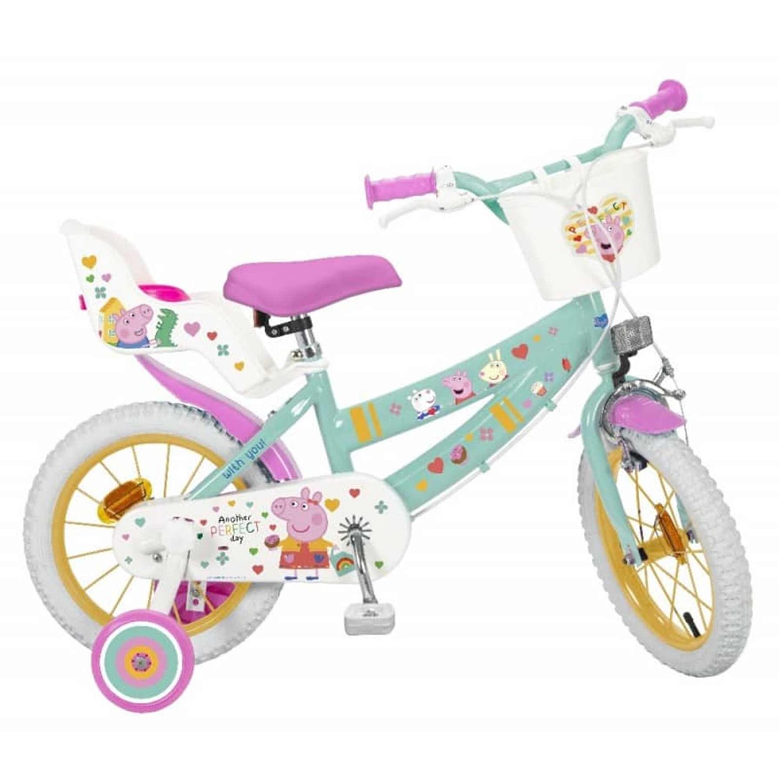 Bicicleta 14" Toimsa PEPPA PIG ***Sólo Disponible en Tienda***
