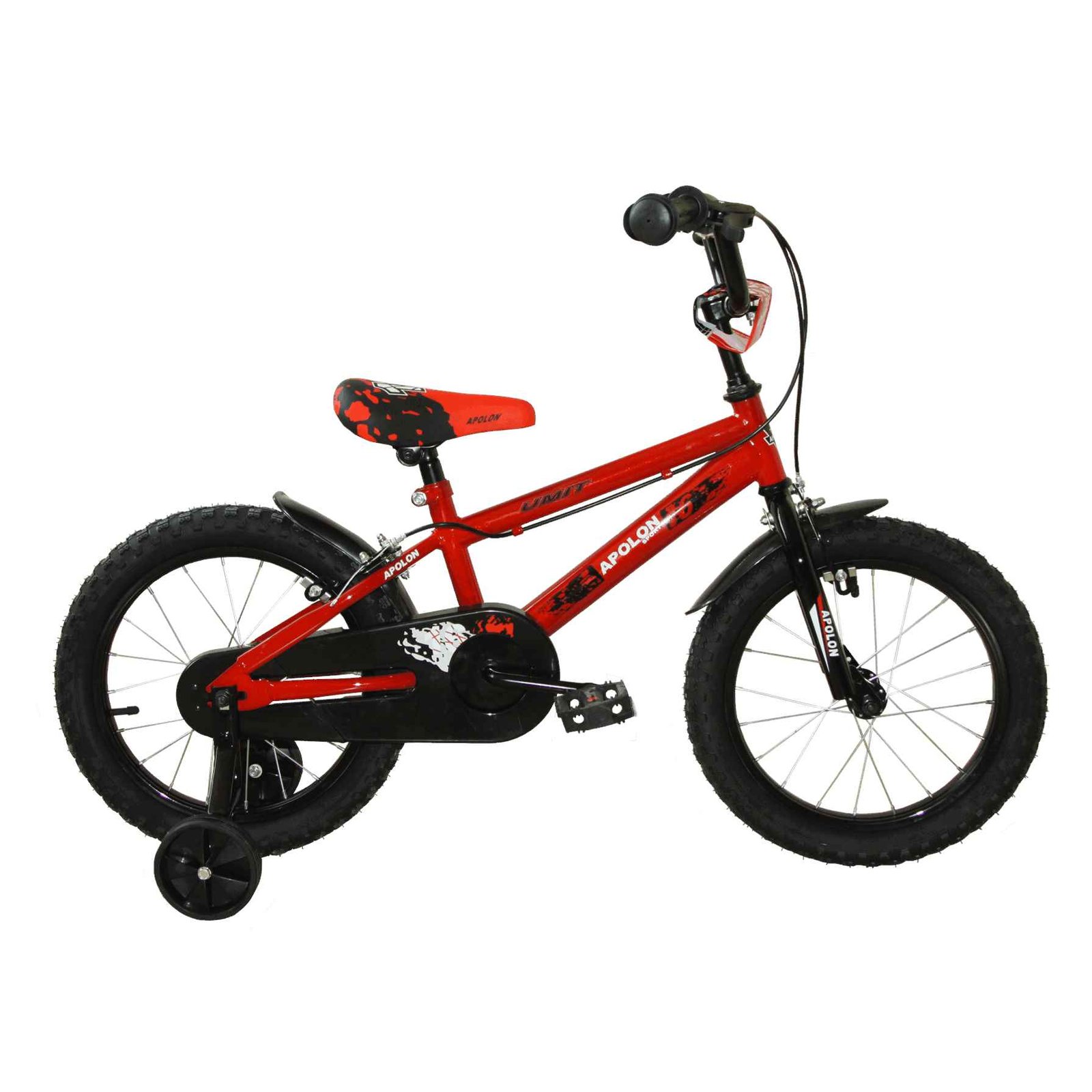 Bicicleta 16" Apolon Roja ***Sólo Disponible en Tienda***