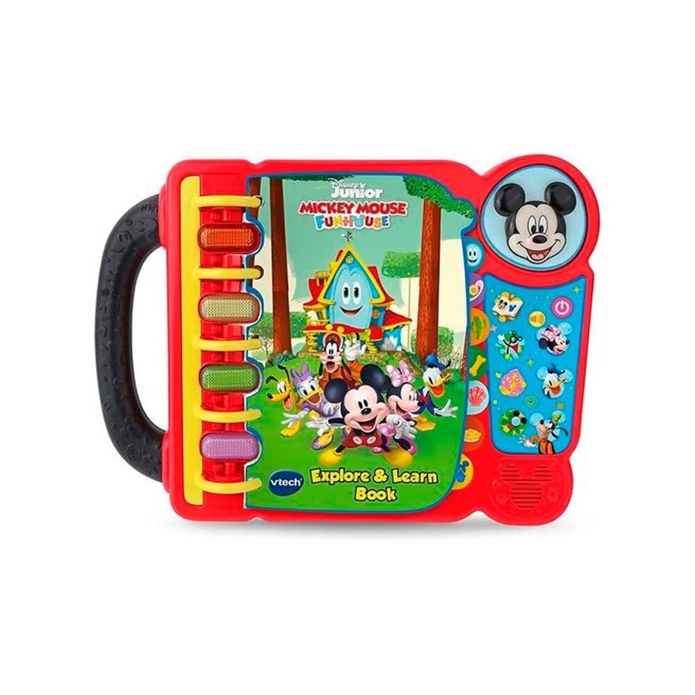 Libro Interactivo Disney Mickey Mouse Para Aprender A Leer