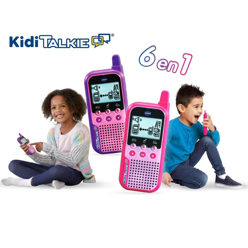 Vtech - Kidi Talkie 6 en 1 ROSA