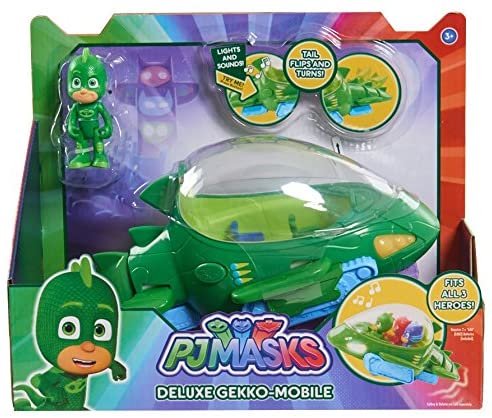 PJ Masks Vehículo Deluxe Gekko