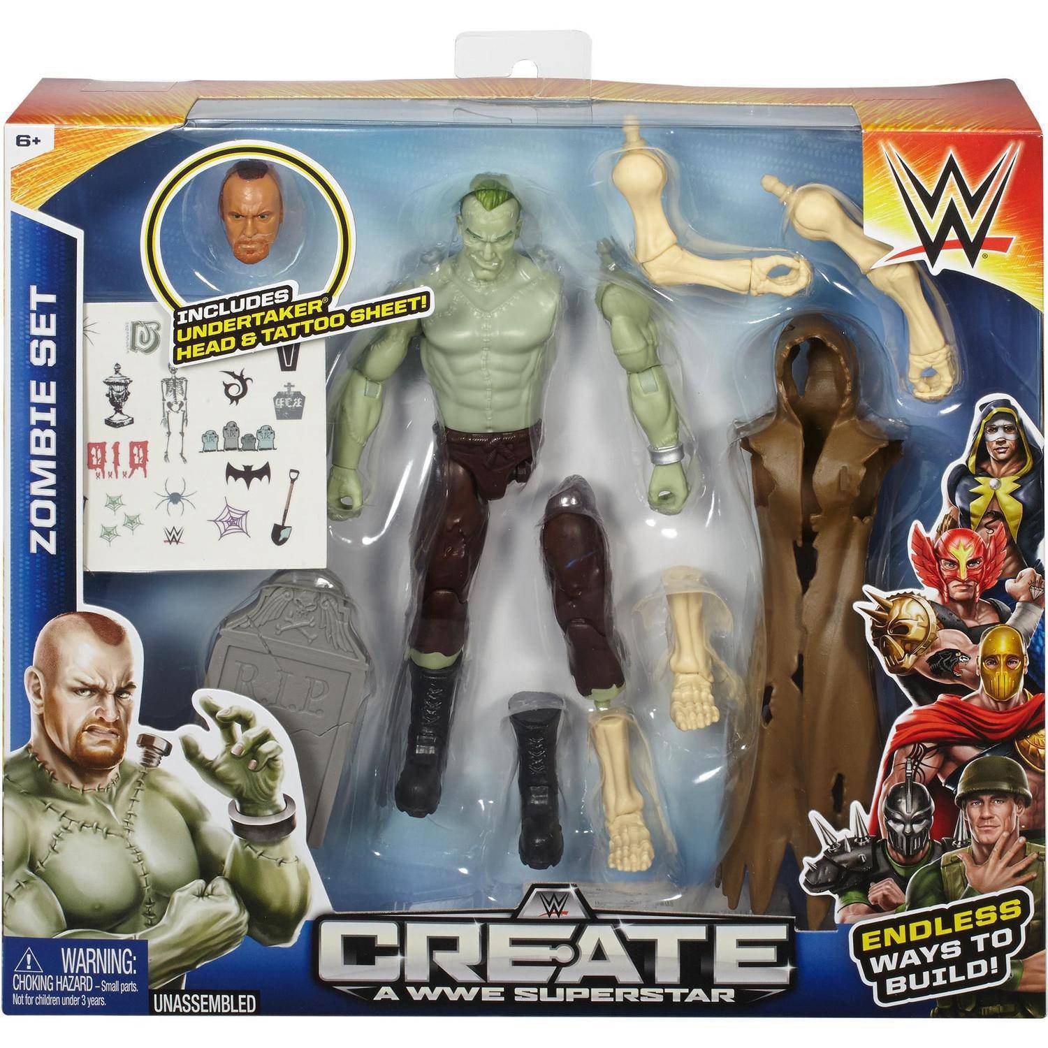 WWE - Crea una Super Estrella Undertaker-Frankestein