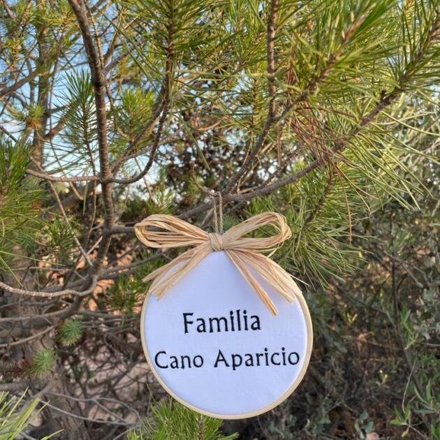 Bastidor de rafia Familia