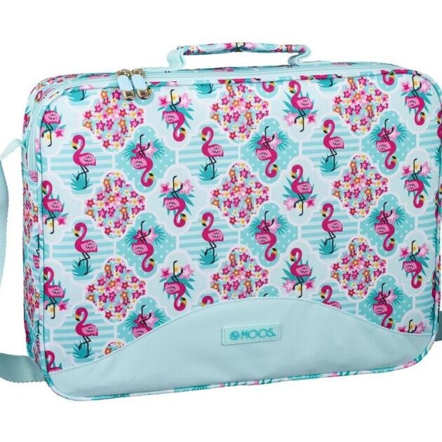 Cartera Extraescolar MOOS Flamenco Turquesa