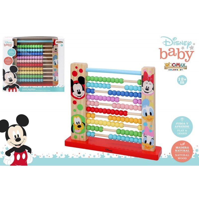 Ábaco Madera Mickey