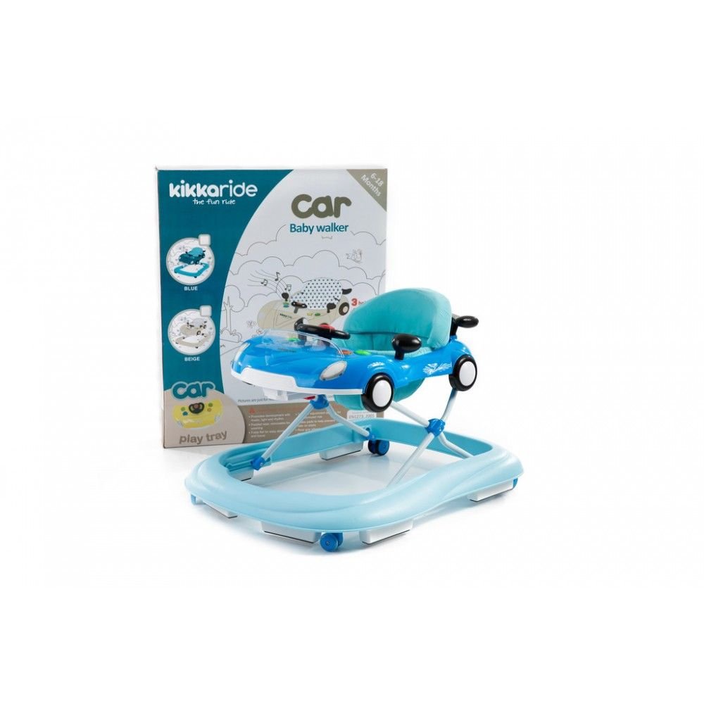 ANDADOR KIKKABOO CAR AZUL