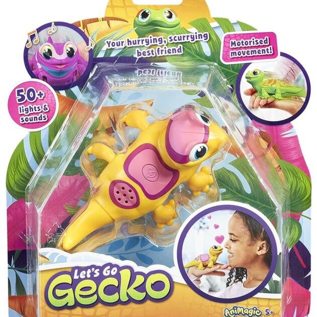 Animagic - Gecko (Amarillo)