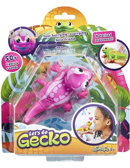Animagic - Gecko (Rosa)