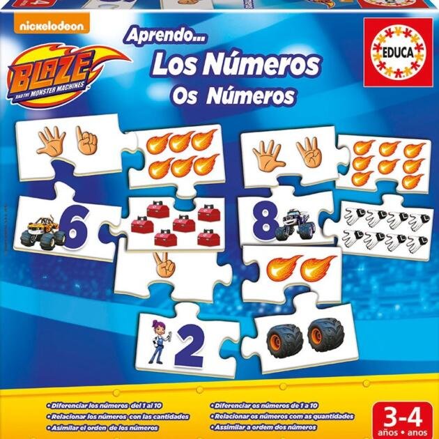 Aprendo Los Numeros Blaze. Educa