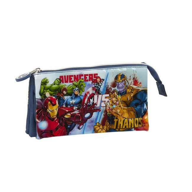 Estuche Portatodo Triple Avengers