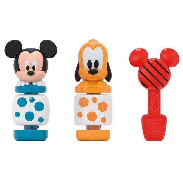 Baby Mickey construye y juega