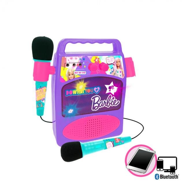 ALTAVOZ con 2 micros Barbie