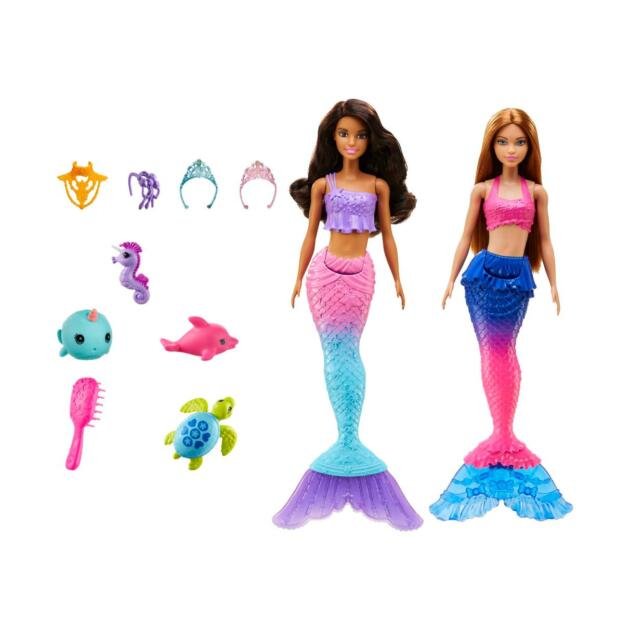 BARBIE AVENTURA OCEANO PACK 2 SIRENAS