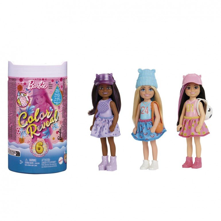 BARBIE CHELSEA COLOR REVEAL SURTIDO