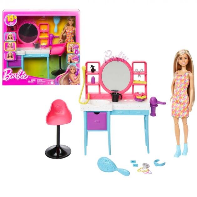 BARBIE TOTALLY HAIR SET DE JUEGO
