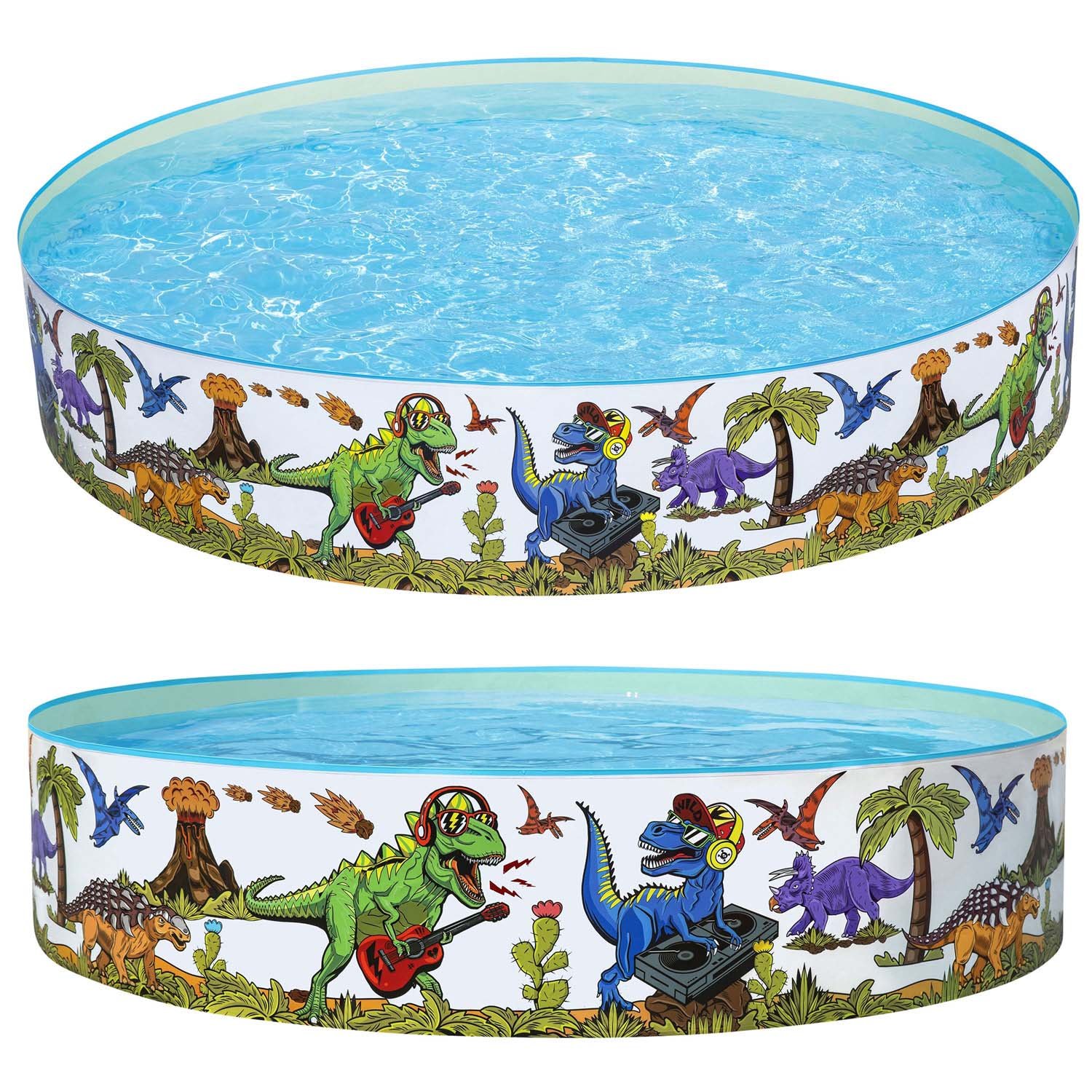 Bestway Fill'N Fun Dino - Piscina infantil 2,44M