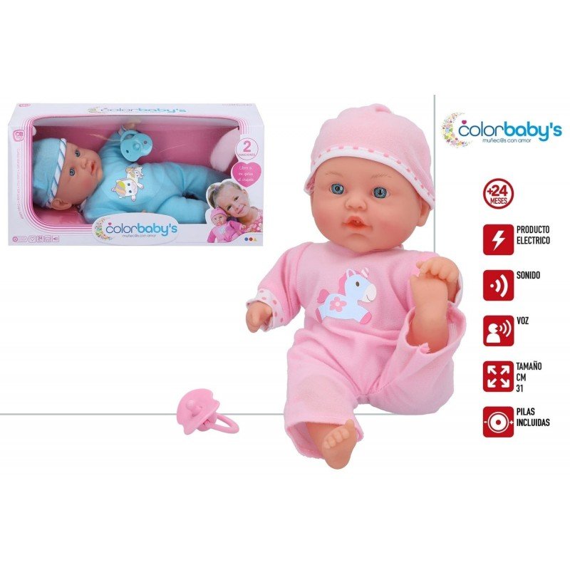 Bebé blandito sonidos