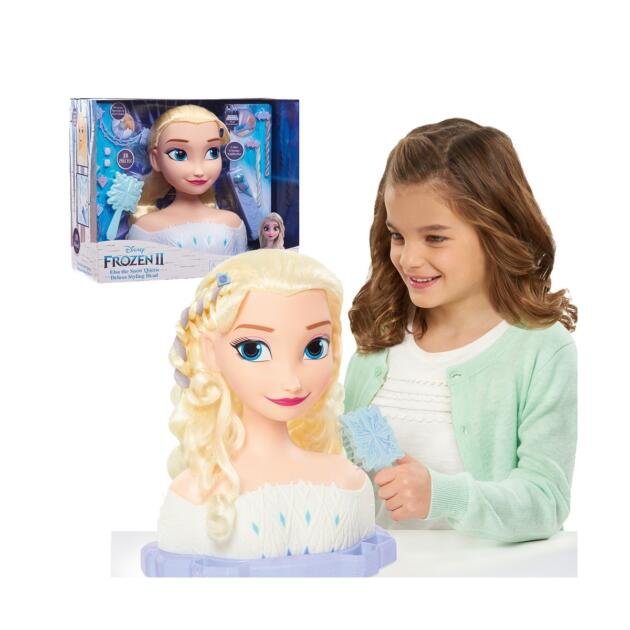 Busto Deluxe de Elsa reina de las Nieves