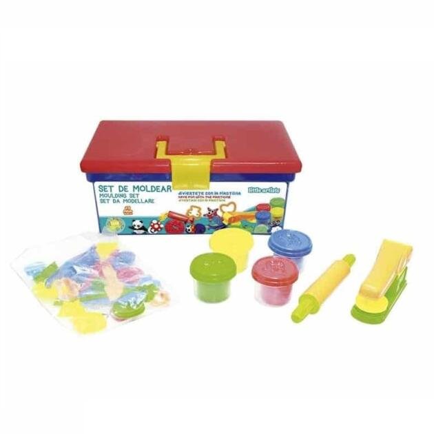 Caja con plastilina para moldear