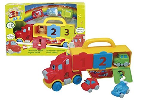 Camión educativo con coches