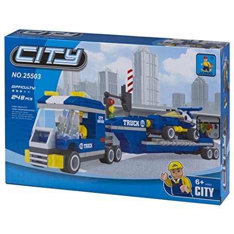 Construcción Camión de ciudad, 248 piezas