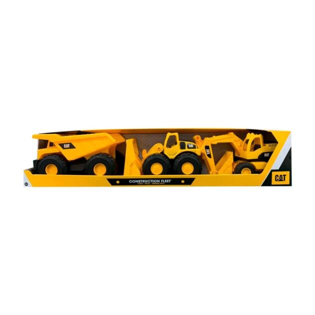 Caja 3 Vehiculos Construccion CAT
