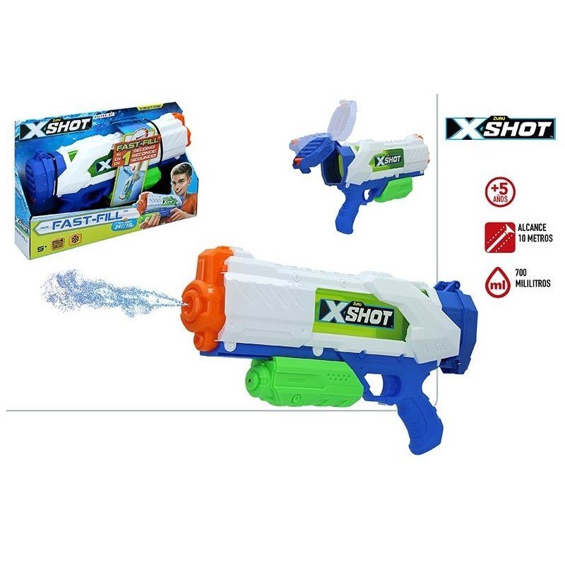 X-SHOT WATER - PISTOLA AGUA FAST-FILL