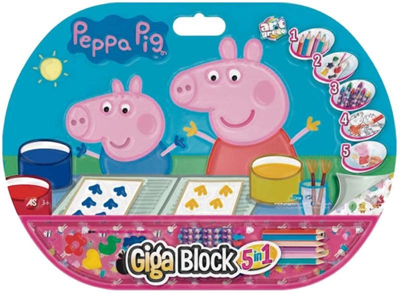 Peppa Pig Giga Block 5 en 1