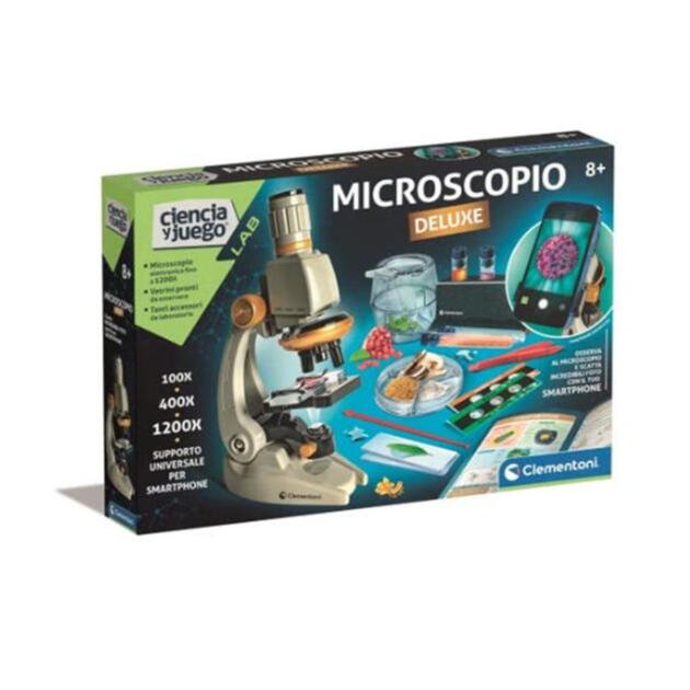 CIENCIAS Y JUEGOS MICROSCOPIO DELUXE