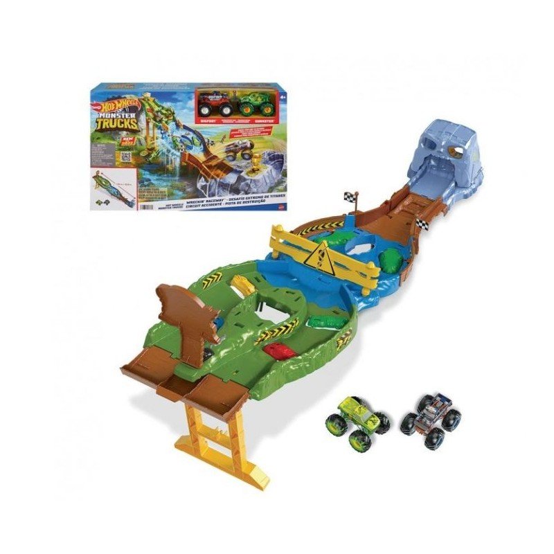 Hot Wheels - Circuito Destructor Monter Truck