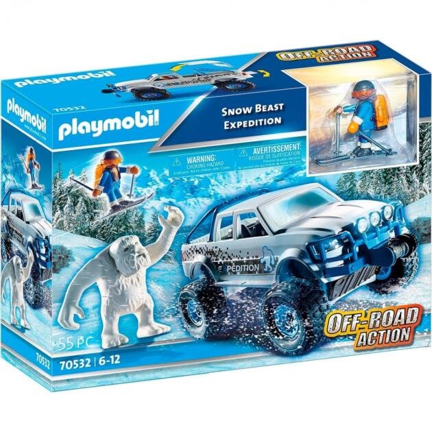 COCHE TODOTERRENO CON YETI - PLAYMOBIL 70532