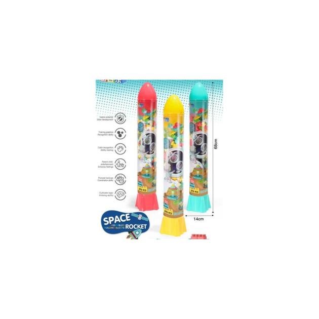 Cohete C/Bloques Con 370Pcs
