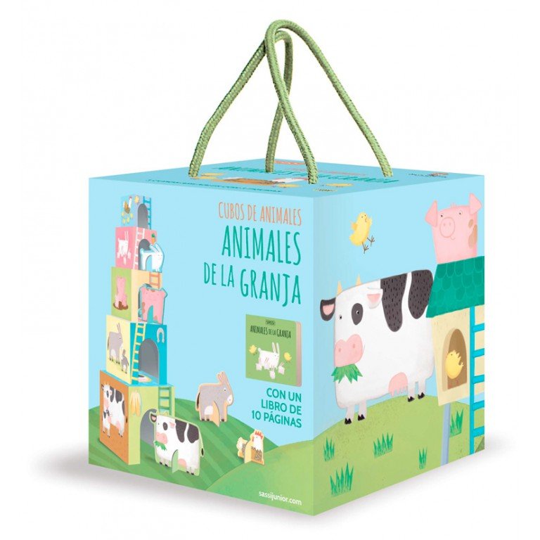 Cubos de animales - Animales de la Granja