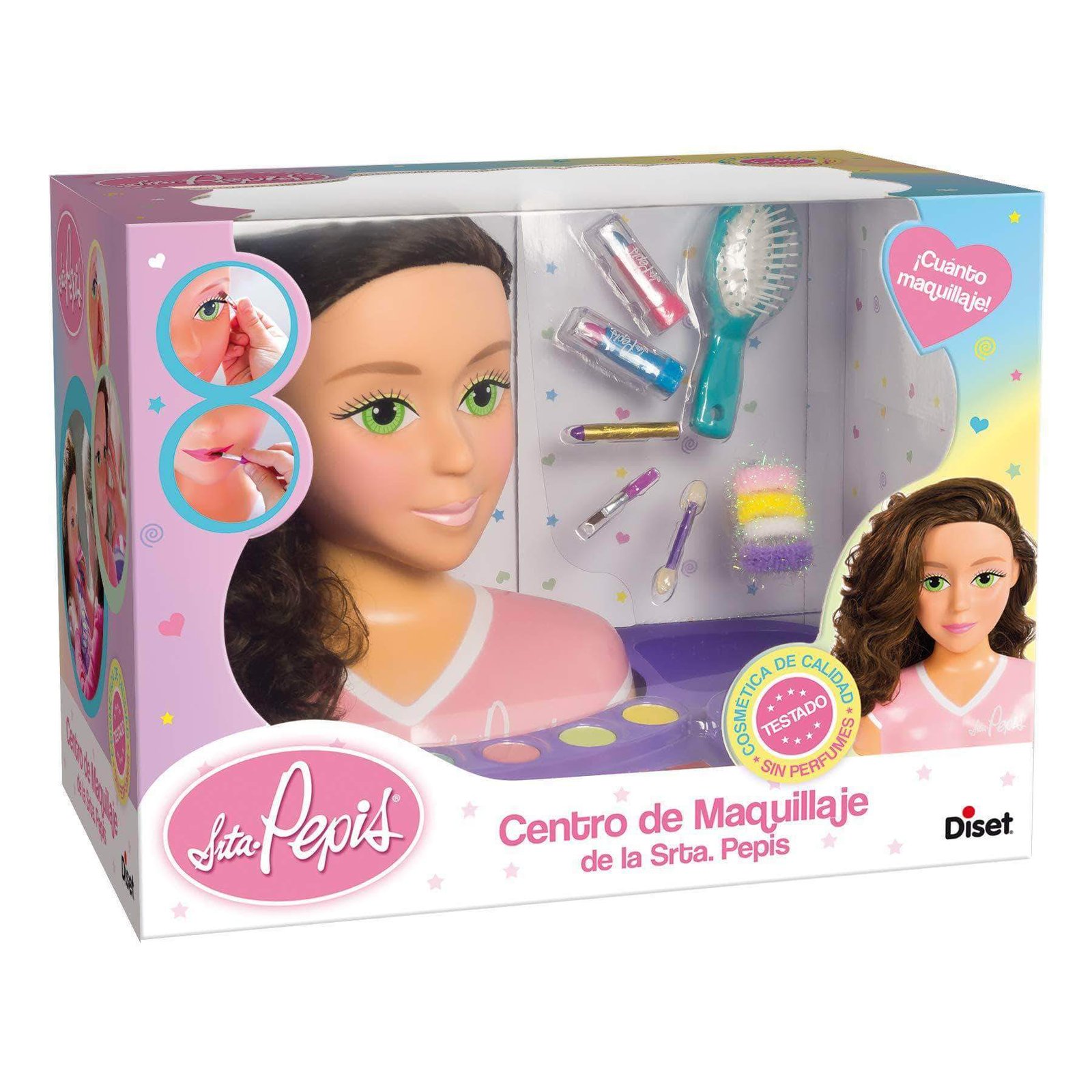 Centro de maquillaje de la Srta. Pepis