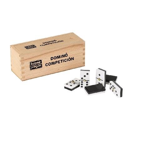 DOMINO COMPETICION CAJA MADERA