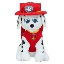 Mochila Peluche Paw Patrol Marshall 33 cm