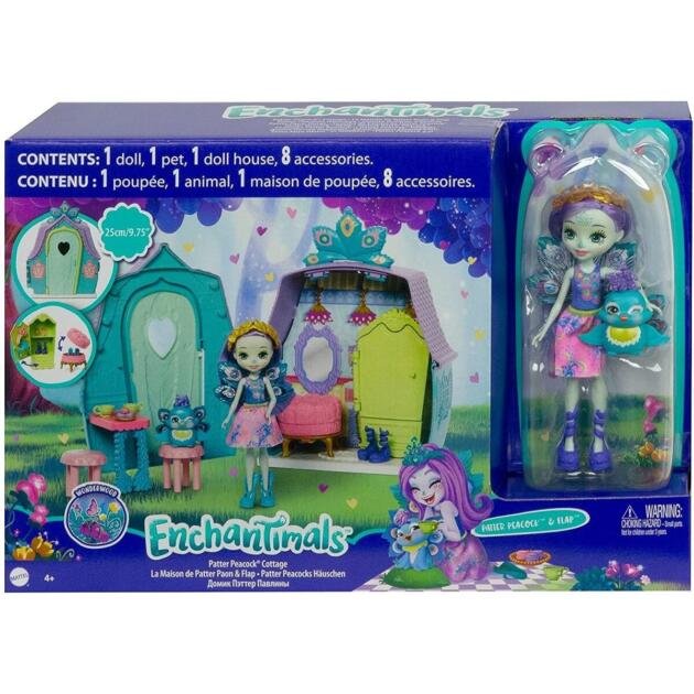 ENCHANTIMALS - Casa de Patter Peacocks y Flap