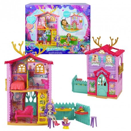 Enchantimals Danessa Deer Con Casa Ciervo