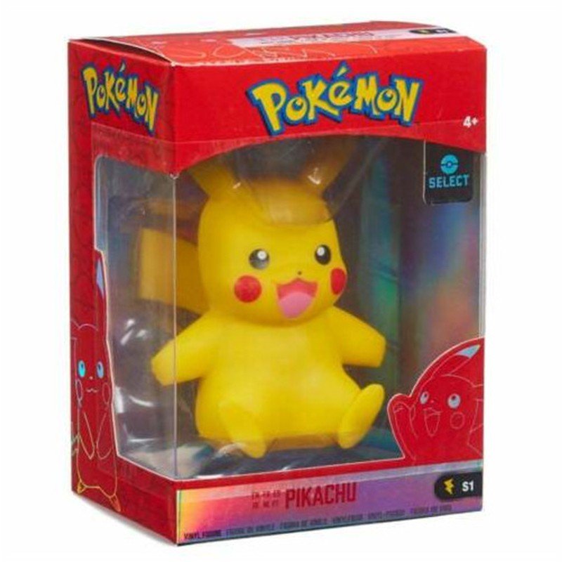 Figura Pikachu fabricada en vinilo de la colección Pokemon Select