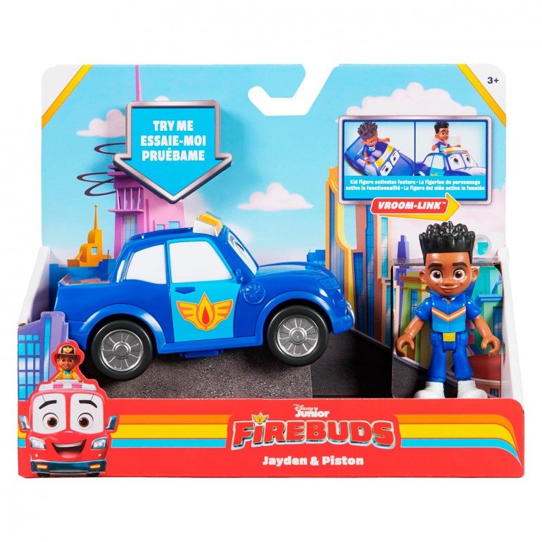 FIREBUDS VEHÍCULO JAYDEN Y PISTON