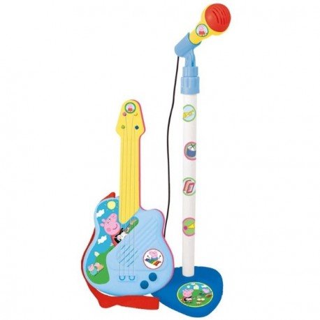 Set Guitarra y micrófono Peppa Pig
