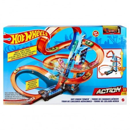 Torre Hot Wheels Choques en el Aire