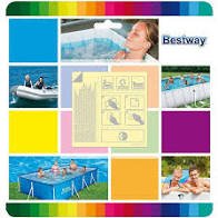Kit Parches para reparar piscina Llena (Blister 10 piezas)