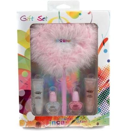 INCA Set de Pintauñas y Brillo de Labios con Espejo
