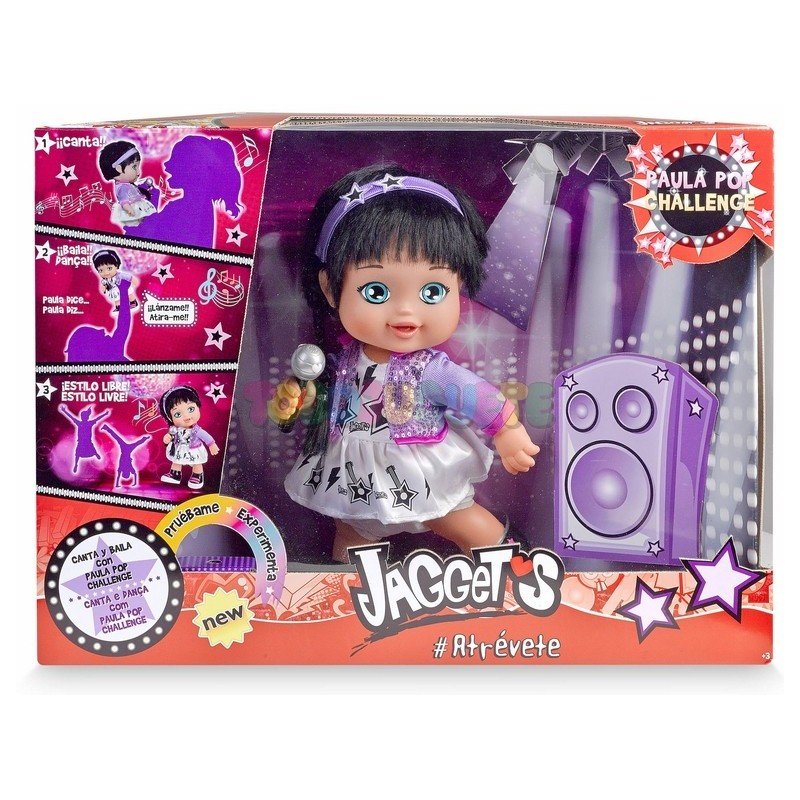 Jaggets muñeca Paula Pop Challenge